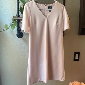 Brand new Adrianna Papell knit crepe button shift dress